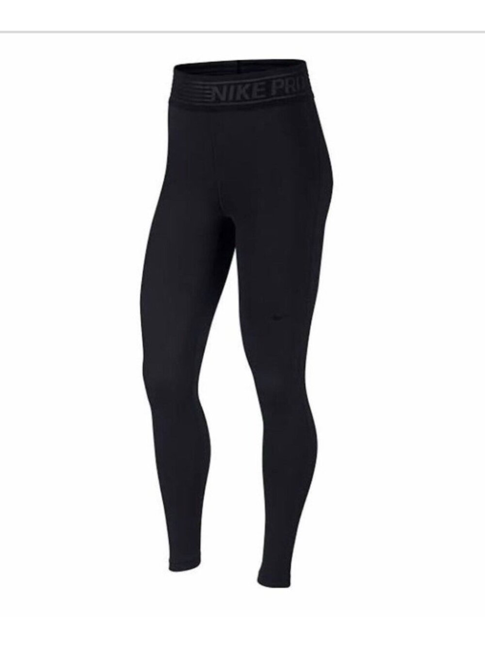 Nike Pro Womens Black High-Waist Performance Leggings Size 2XL